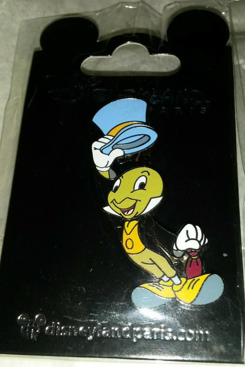 Jiminy Cricket tipping hat (Pinocchio August 2020 Disney Land Paris Dlp Dlrp Pin
