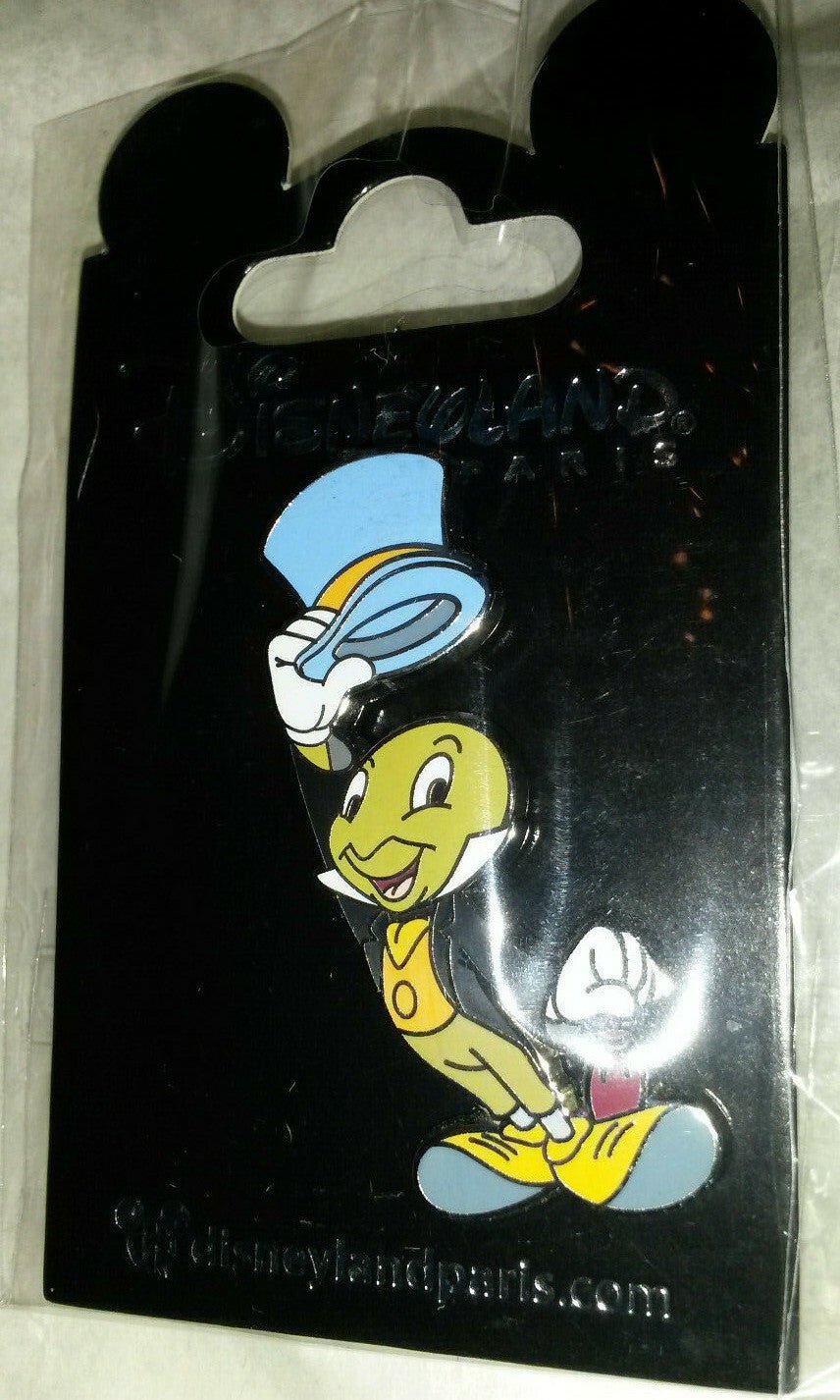 Jiminy Cricket tipping hat (Pinocchio August 2020 Disney Land Paris Dlp Dlrp Pin