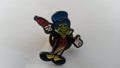 Jiminy Crickey (Pinocchio) pointing red umbrella European Disney Pin