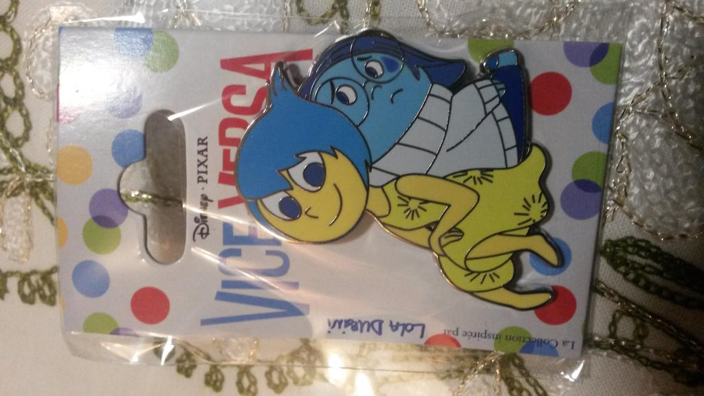 Joy & Sadness Lola Dubini Inside Out Series Disney Paris Dlrp Dlp 2018 New pin