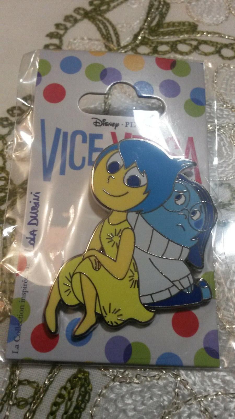 Joy & Sadness Lola Dubini Inside Out Series Disney Paris Dlrp Dlp 2018 New pin