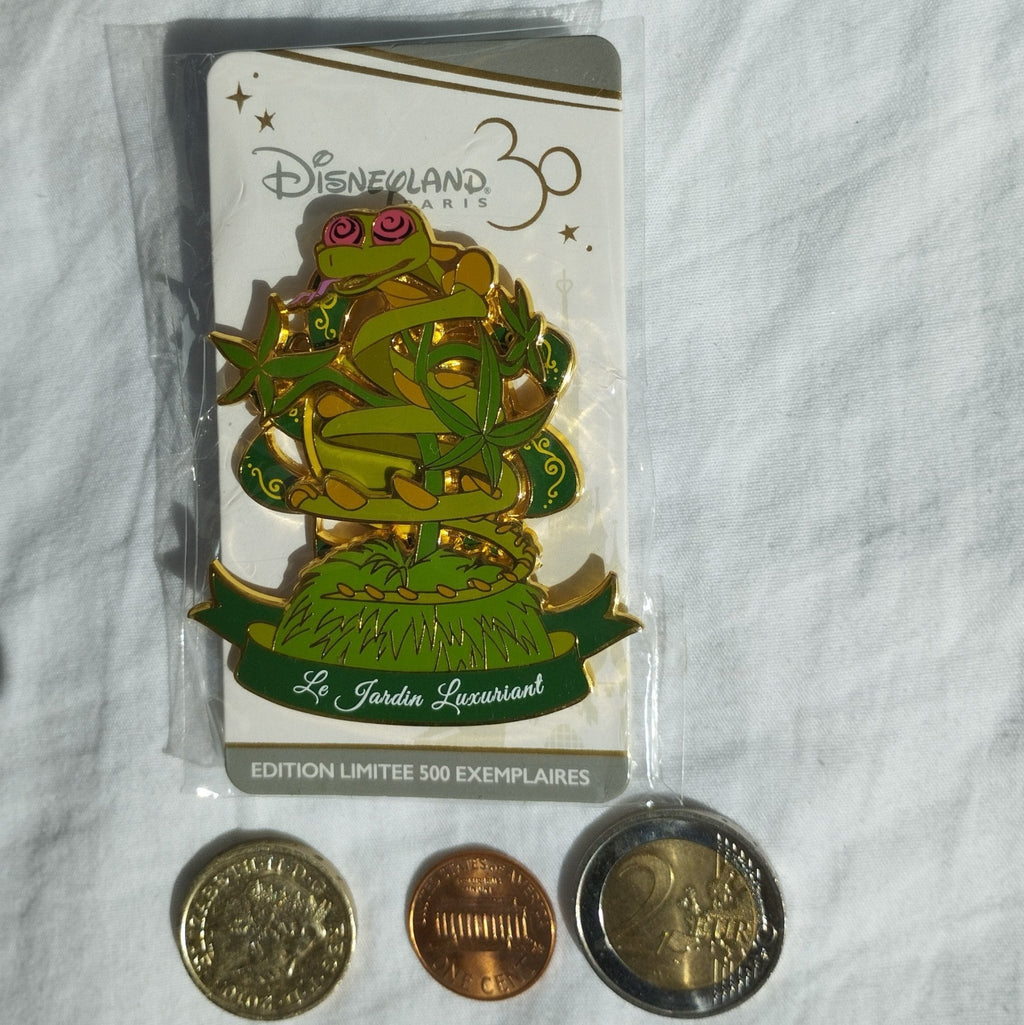Kaa Magical Garden Series 30th Anniversary DLP Disney Land Paris LE 500 Pin