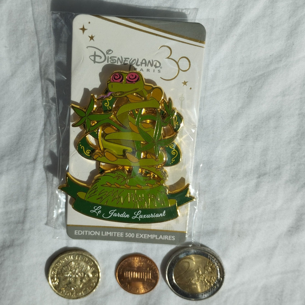 Kaa Magical Garden Series 30th Anniversary DLP Disney Land Paris LE 500 Pin