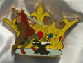 King Arthur Sword in a Stone LE100 Glitter Pin fairy - tale - pins Glitter Pin