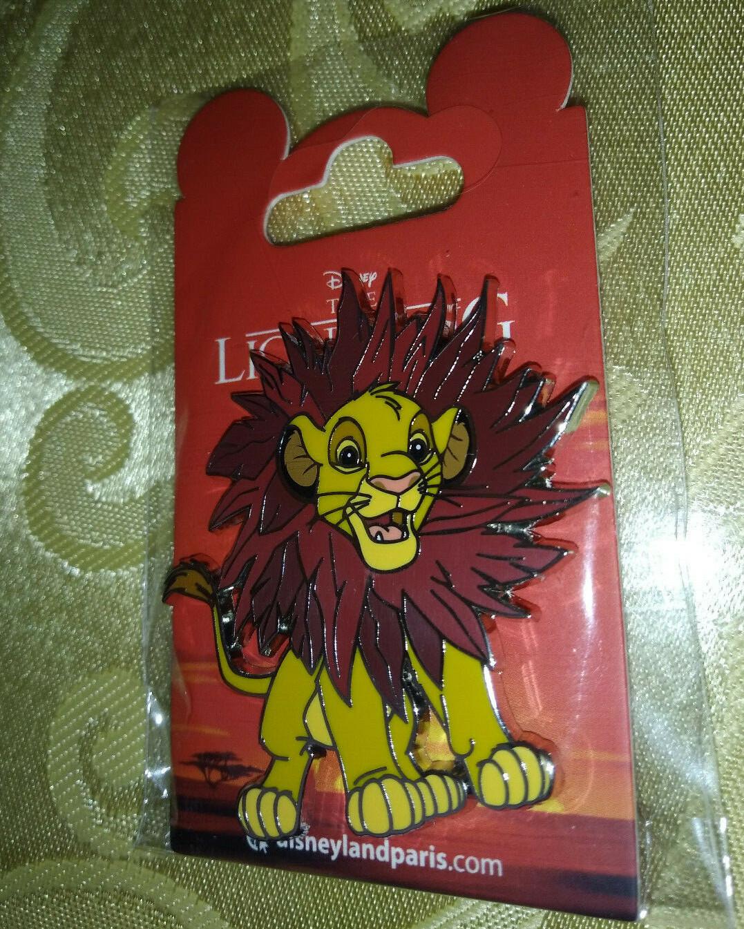 King Simba Red Sunburst Collar Leaves Lion King Disney L Paris Dlrp Dlp 2022 Pin