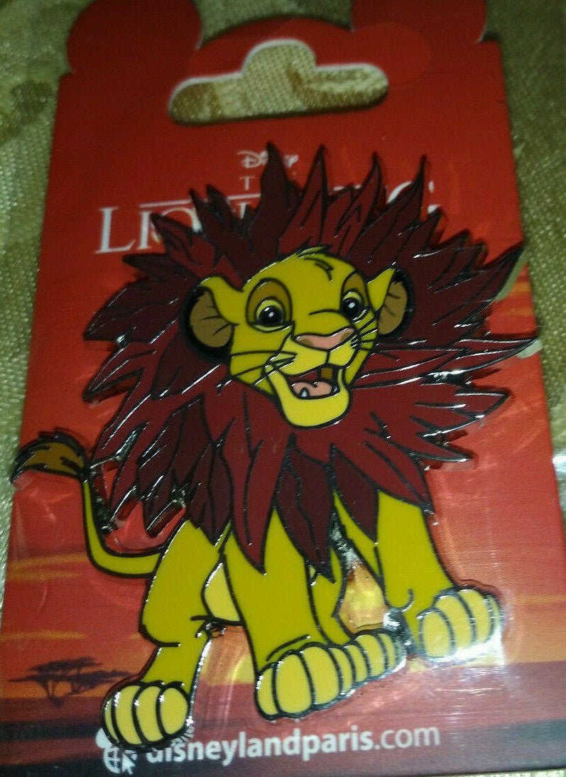 King Simba Red Sunburst Collar Leaves Lion King Disney L Paris Dlrp Dlp 2022 Pin
