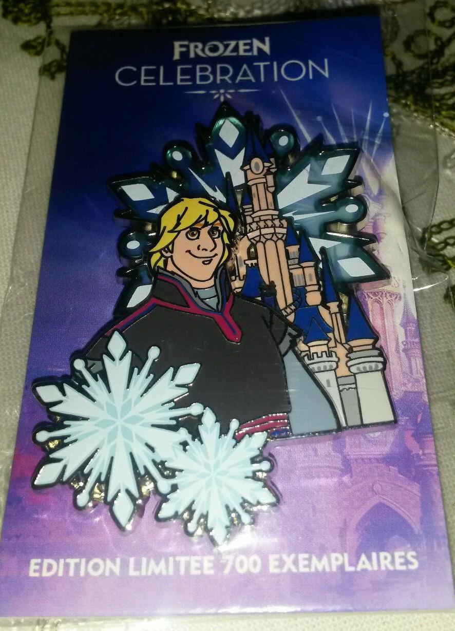 Kristoff Frozen 2 Snow flakes Castle LE 700 Disney Land Paris Dlrp Dlp 2020 Pin