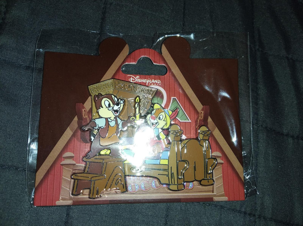 Le Voyage De Pinocchio Attraction Chip Geppetto Dale Disney Paris Dlp 2022 Pin