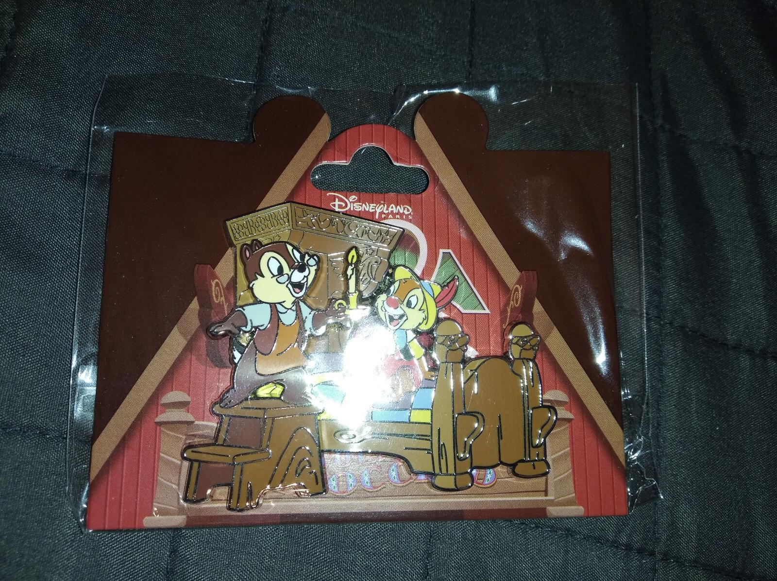Le Voyage De Pinocchio Attraction Chip Geppetto Dale Disney Paris Dlp 2022 Pin