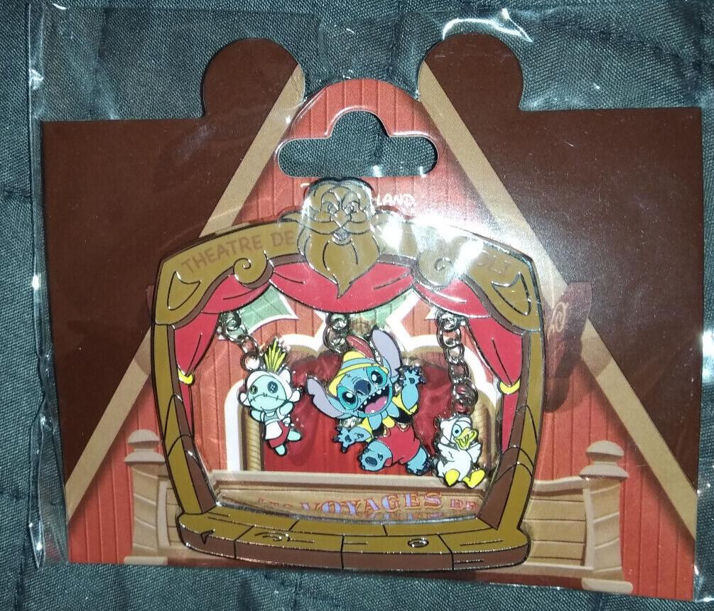 Le Voyage De Pinocchio Attraction Figar 5 Pin Full Set Disney Paris Dlp 2022 Pin