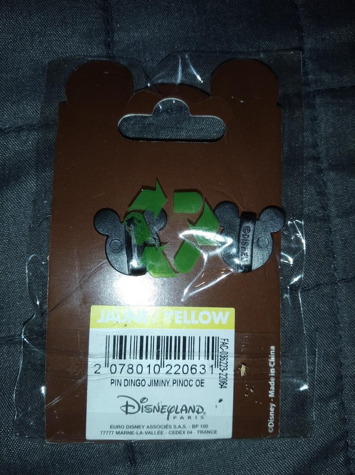 Le Voyage De Pinocchio Attraction Goofy as Jiminy Disney Land Paris Dlp 2022 Pin