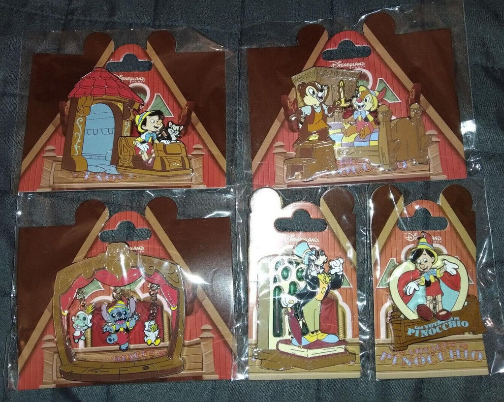 Le Voyage De Pinocchio Attraction Goofy as Jiminy Disney Land Paris Dlp 2022 Pin