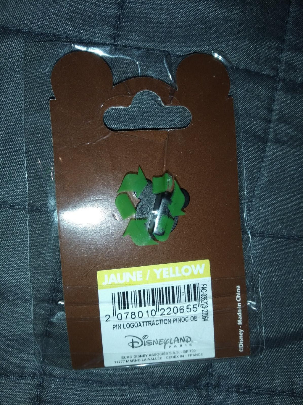 Le Voyage De Pinocchio Attraction Logo Disney Land Paris Dlp 2022 Pin