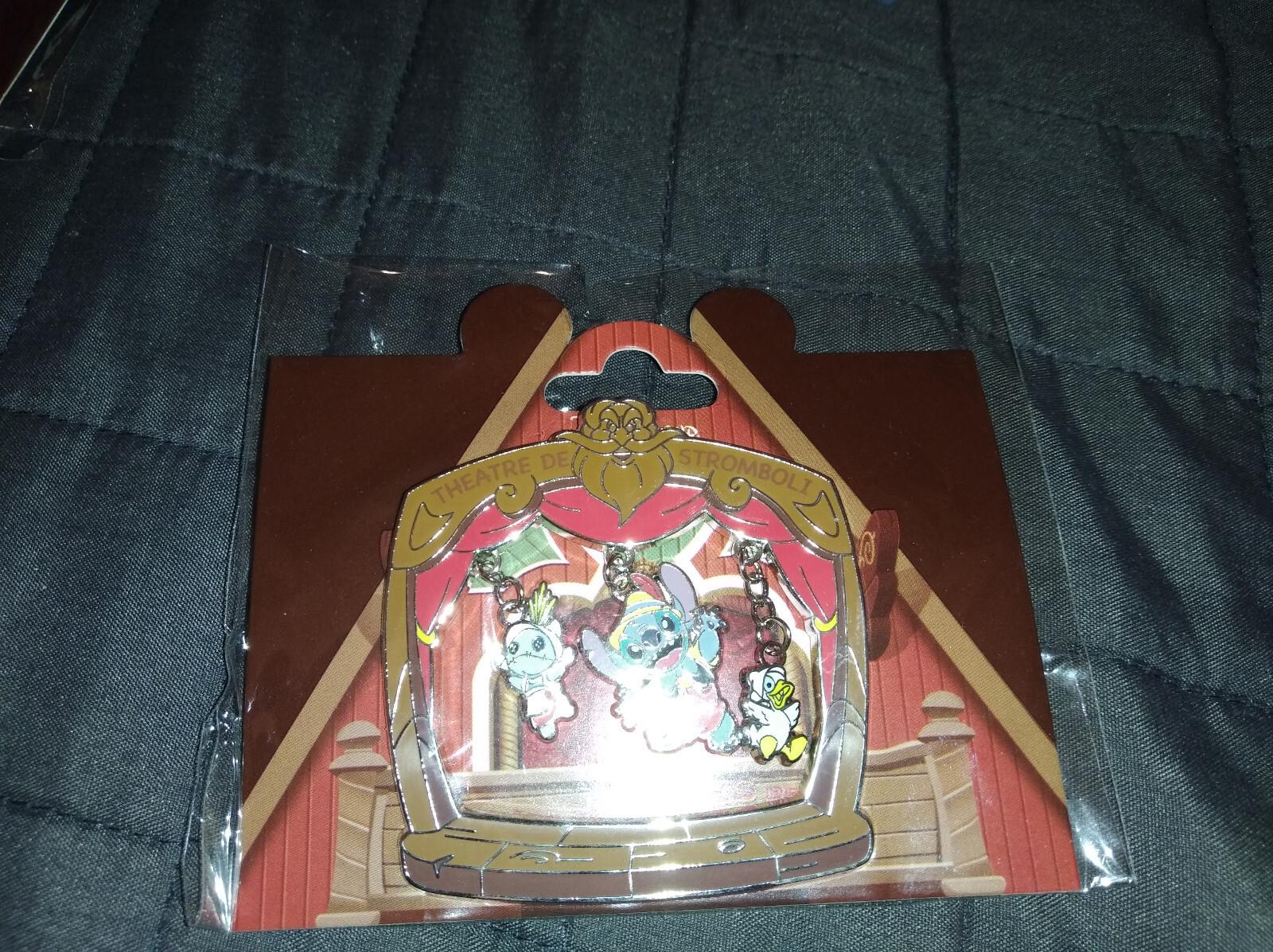 Le Voyage De Pinocchio Attraction Stitch Disney Paris Dlp 2022 Dangle Pin