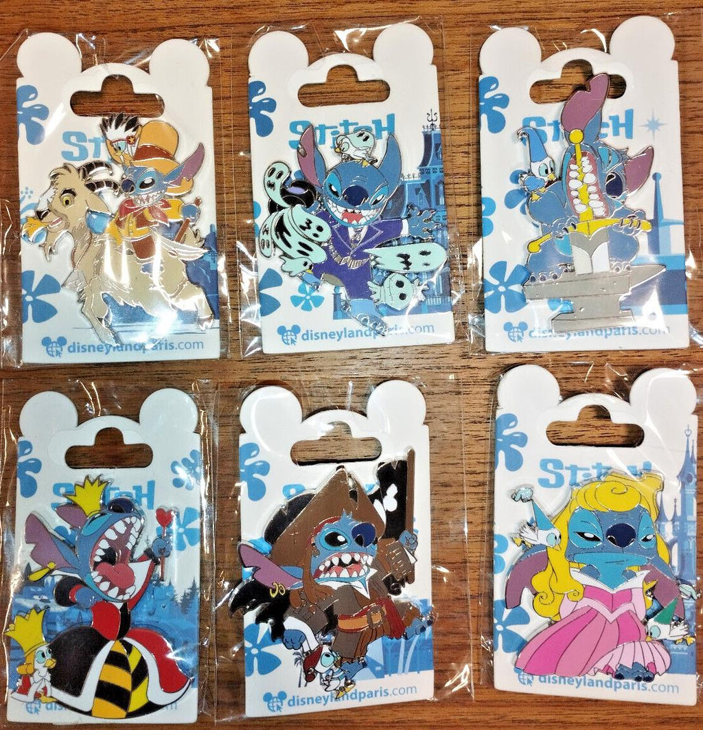 Lilo and Stitch Duckling in disguise Dlp 2022 Disney Land Paris 6 Pins