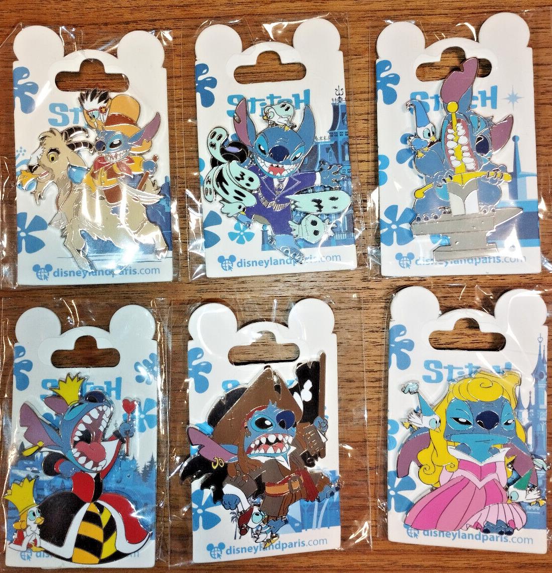 Lilo and Stitch Duckling in disguise Dlp 2022 Disney Land Paris 6 Pins