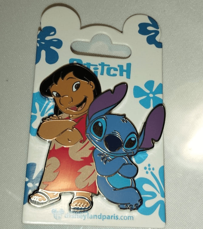 Lilo and Stitch - Leaning with Folded Arms Disney Land Paris DLP 07 2024 Pin