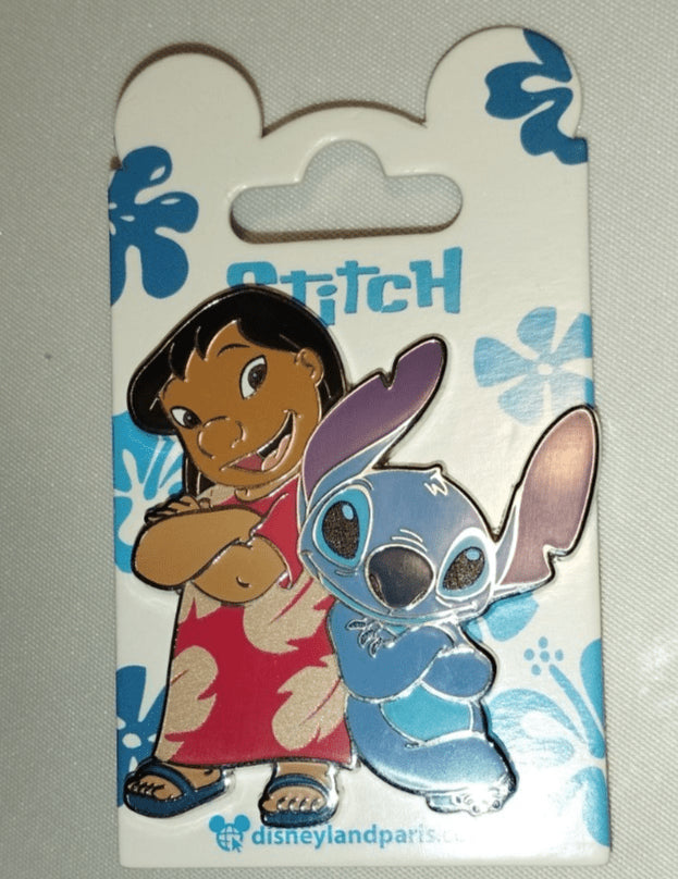 Lilo and Stitch - Leaning with Folded Arms Disney Land Paris DLP 07 2024 Pin