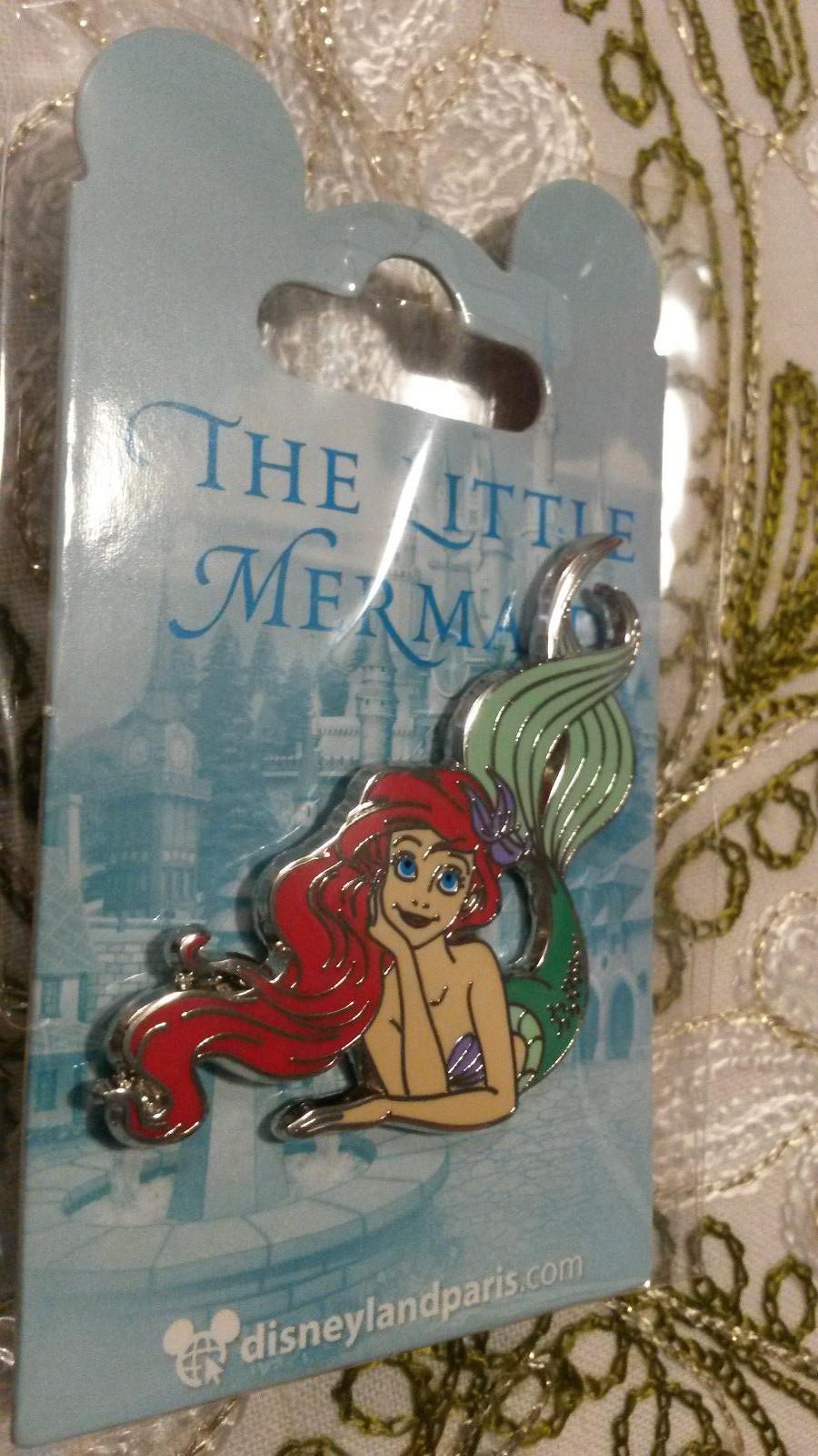 Little Mermaid Series 4 Pins Eric Flounder Sebastian Disney Paris Dlrp Dlp 2018