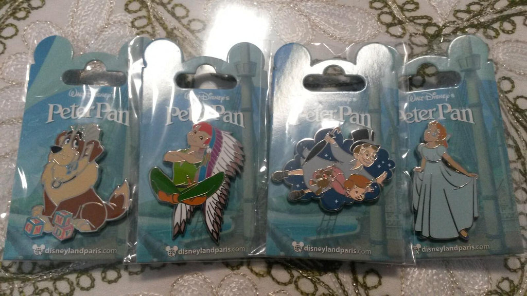 Lost Boys Nana Wendy Peter Pan series Disney Paris Dlrp Dlp 2018 December 4 Pins