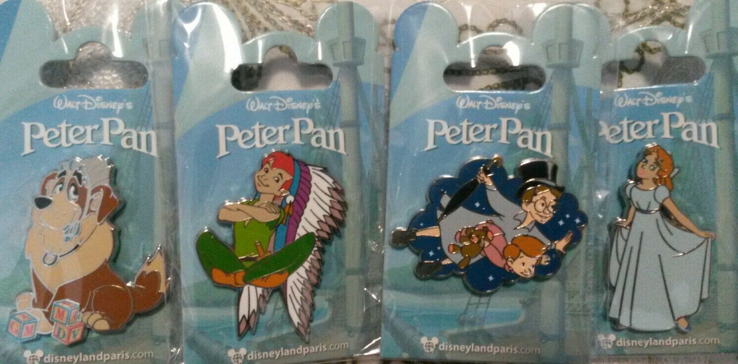 Lost Boys Nana Wendy Peter Pan series Disney Paris Dlrp Dlp 2018 December 4 Pins