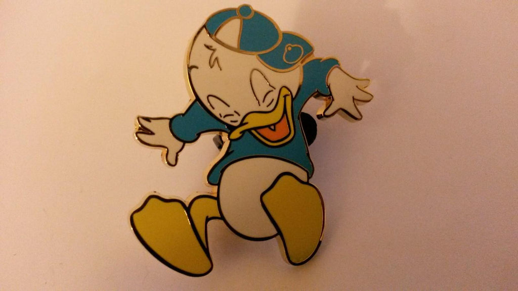 Louie Dewey Huey Donald nephew Disney Paris Cast Lanyard Series 5 Dlp LE 3 pins