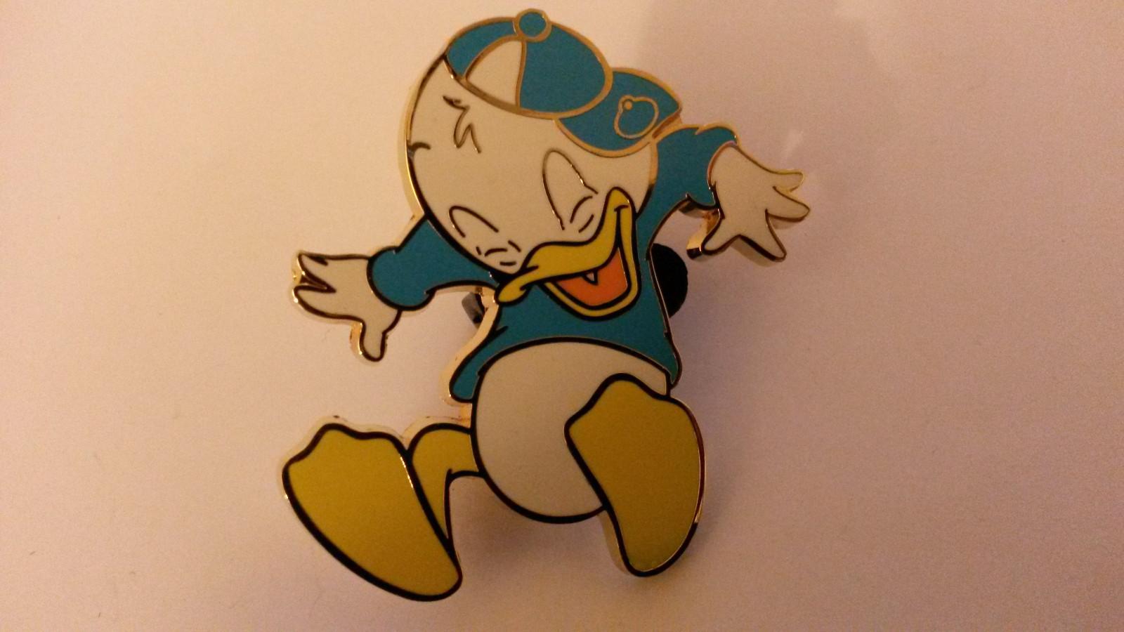 Louie Dewey Huey Donald nephew Disney Paris Cast Lanyard Series 5 Dlp LE 3 pins