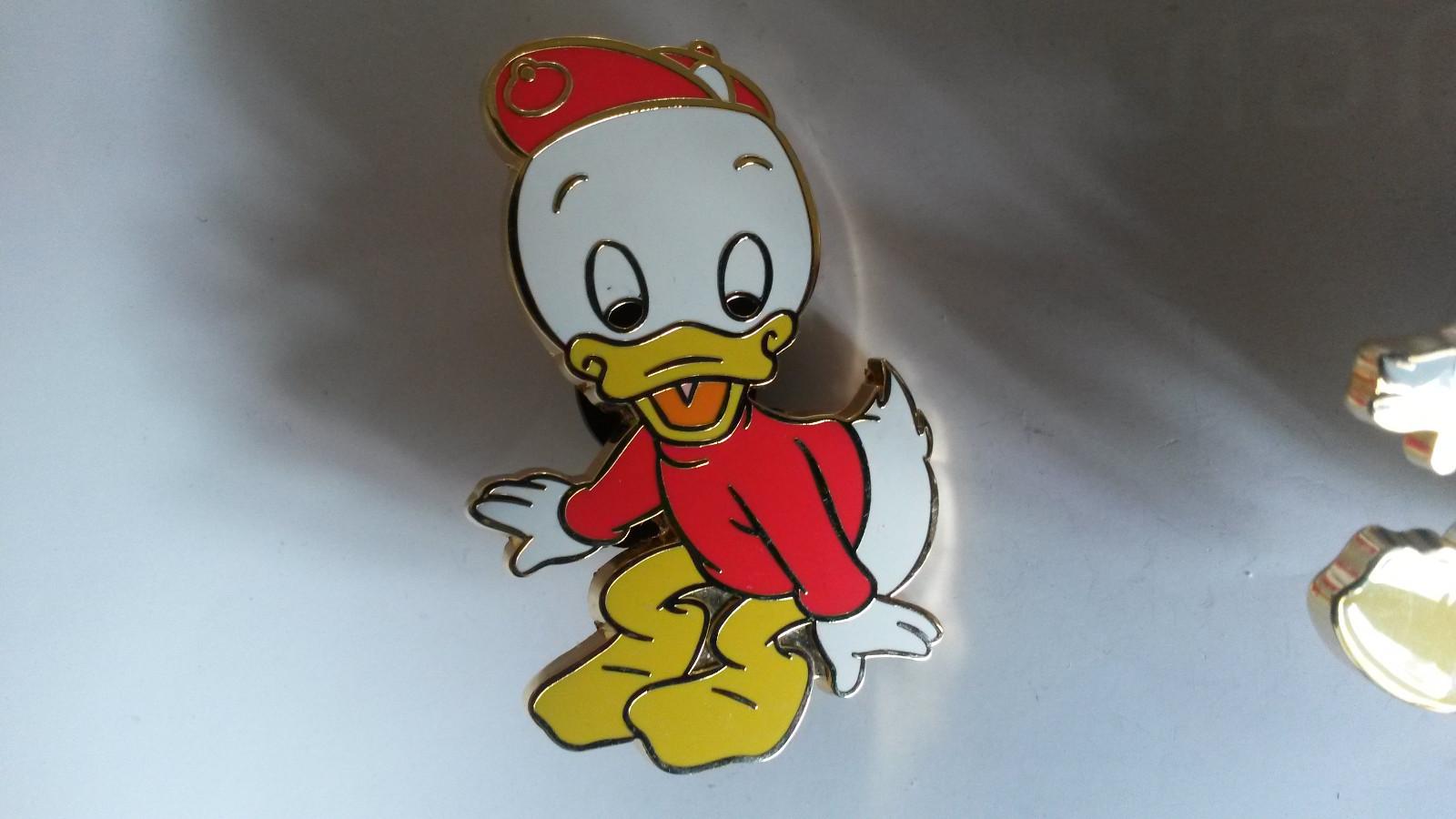 Louie Dewey Huey Donald nephew Disney Paris Cast Lanyard Series 5 Dlp LE 3 pins