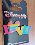 Love ! Mickey Head Rainbow Colours Disney Land Paris Dlp Dlrp June 2023 Pin