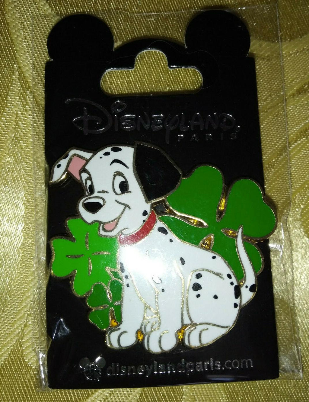 Lucky Dalmatian with Clover Flower Series Disney L Paris Dlrp Dlp Fev 2022 Pin