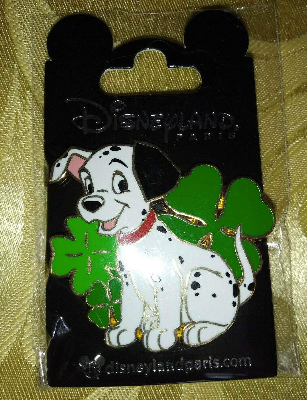 Lucky Dalmatian with Clover Flower Series Disney L Paris Dlrp Dlp Fev 2022 Pin