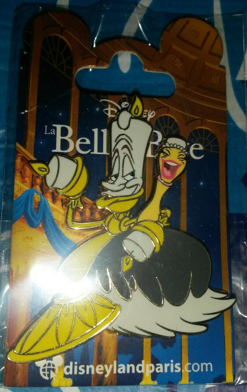 Lumiere Plumette Beauty and the Beast Disney Land Paris Dlp Dlrp July 2021 Pin