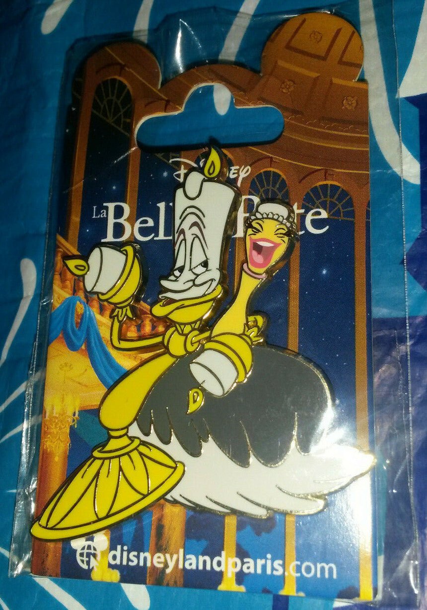 Lumiere Plumette Beauty and the Beast Disney Land Paris Dlp Dlrp July 2021 Pin