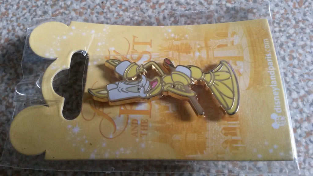 Lumiere posing (Belle Beauty and the Beast) Disney Land Paris Dlrp Dlp 2017 pin