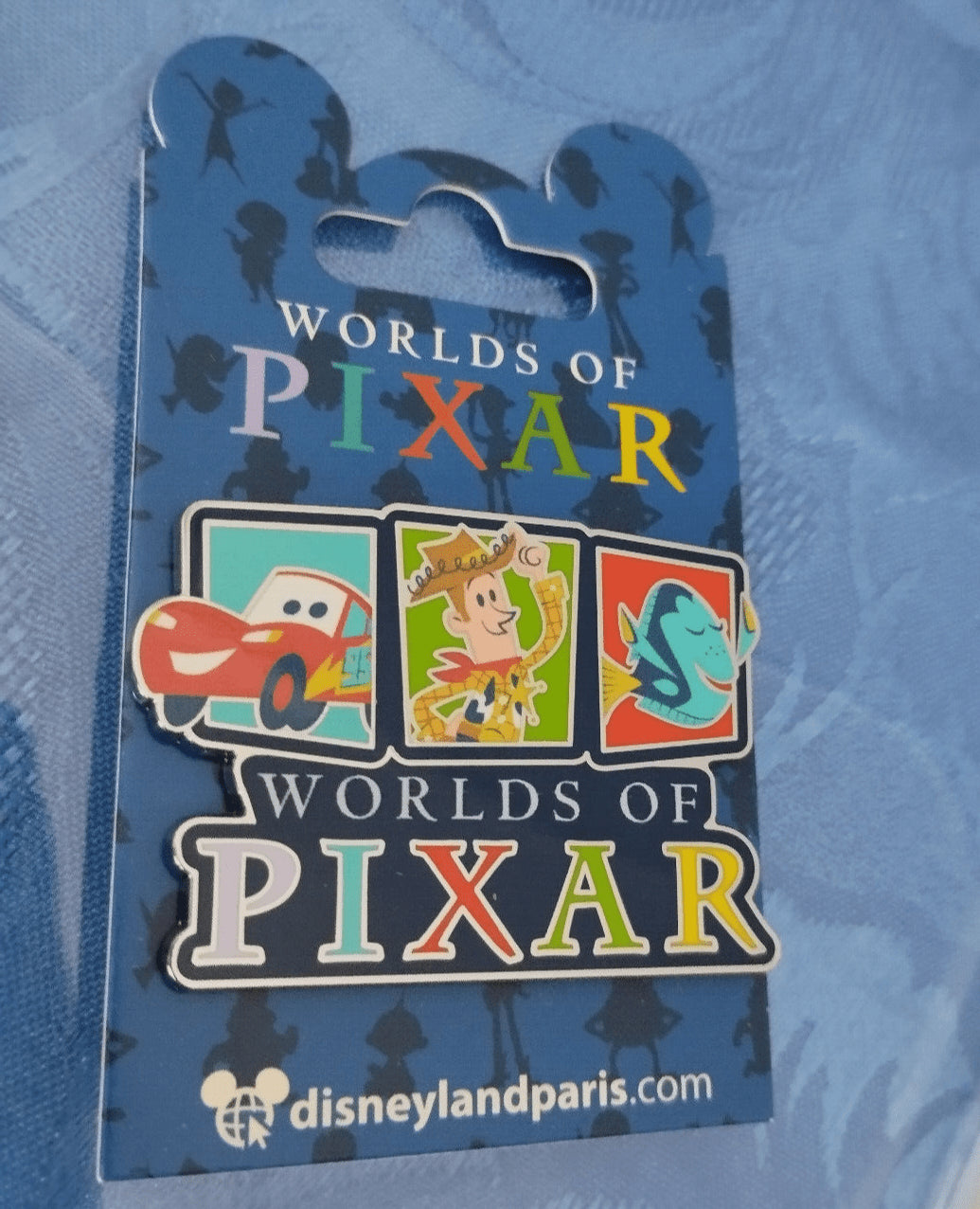 Luxo Jr Spinner Wall - e World of Pixar Disney Land Paris Dlp Dlrp 2023 3 Pins