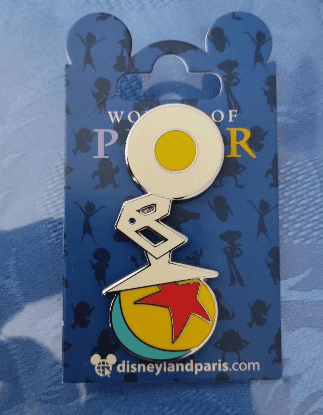Luxo Jr Spinner Wall - e World of Pixar Disney Land Paris Dlp Dlrp 2023 3 Pins