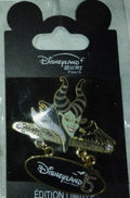 Maleficent and Diablo 15th Anniversary Disney Land Paris LE Dlrp Dlp Dangle pin