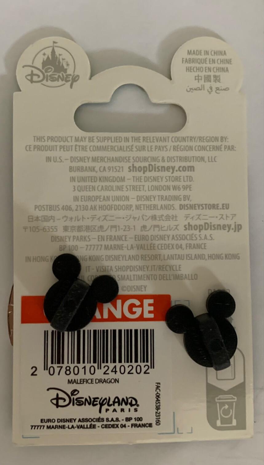 Maleficent Dragon Sleeping Beauty Series Disney Land Paris Dlrp DLP Oct 2023 Pin