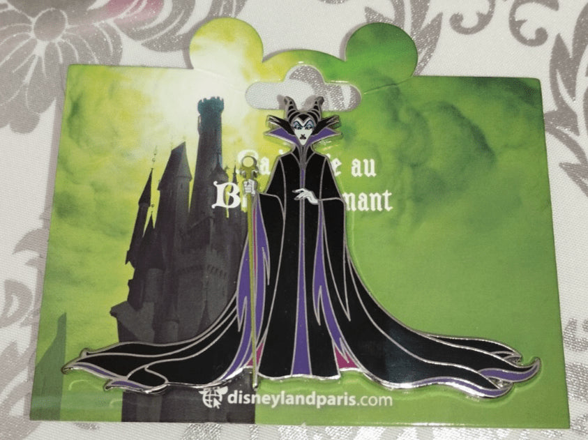 Maleficent Sleeping Beauty - Standing with Staff Dlp Disney Land Paris 2023 Pin