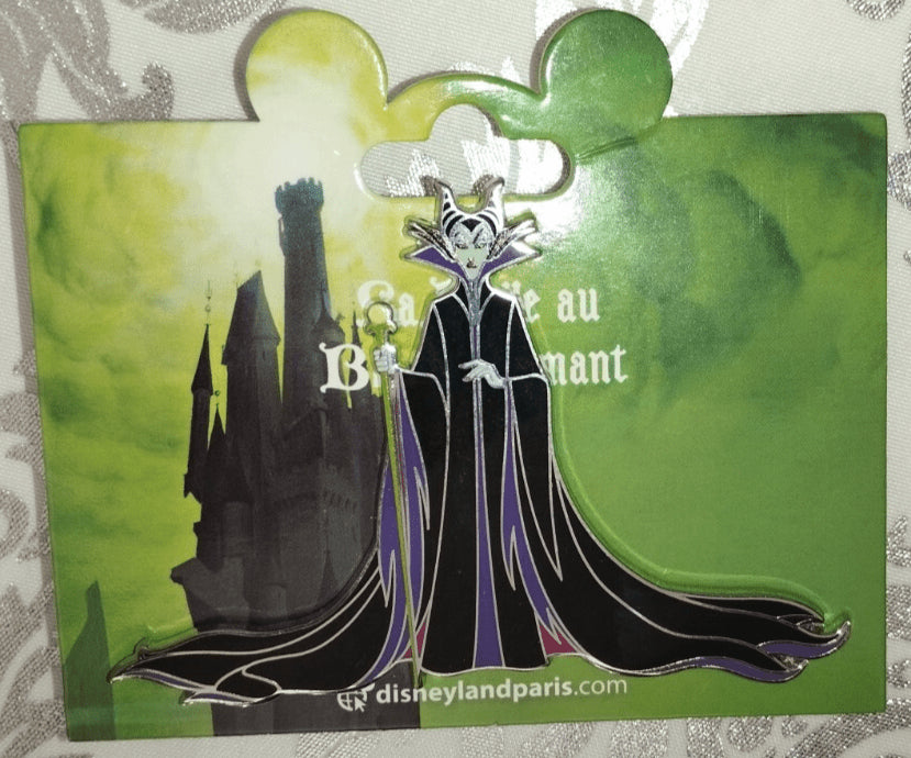 Maleficent Sleeping Beauty - Standing with Staff Dlp Disney Land Paris 2023 Pin