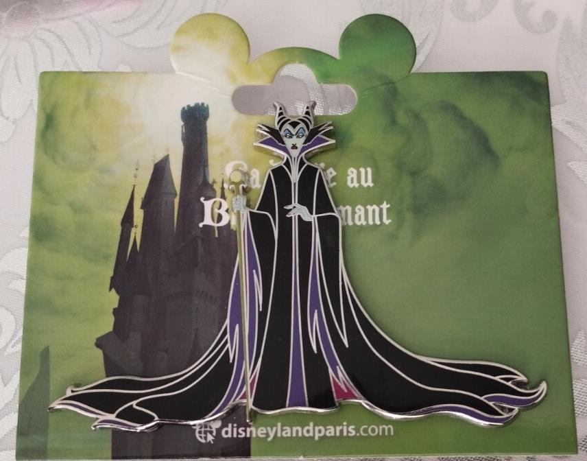 Maleficent Sleeping Beauty - Standing with Staff Dlp Disney Land Paris 2023 Pin