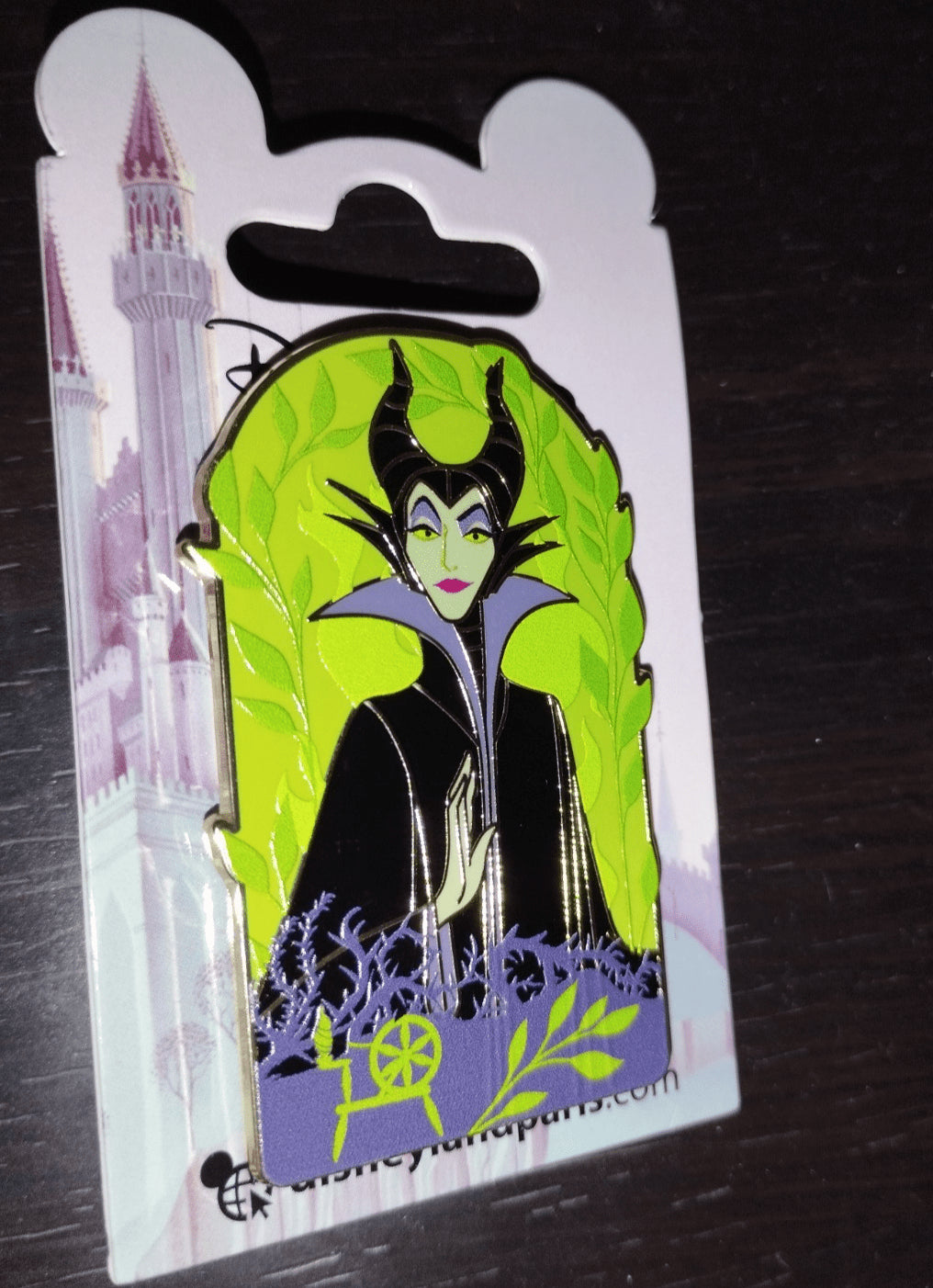 Maleficent Standing Upright Sleeping Beauty Dlp Disney Land Paris Oct 2024 Pin