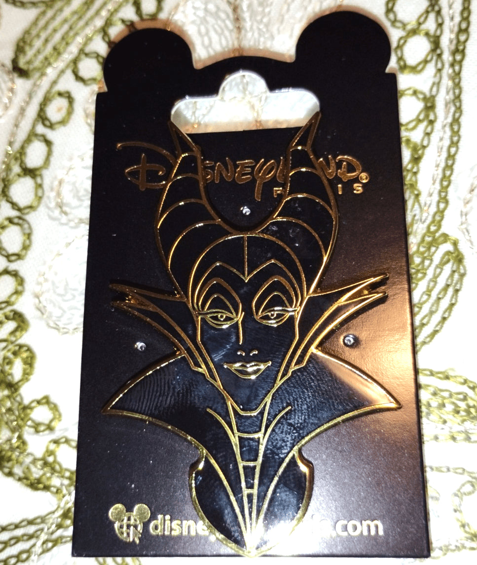 Maleficent - Villain - Head - Sleeping Beauty Disney Land Paris Dlp 2024 Pin
