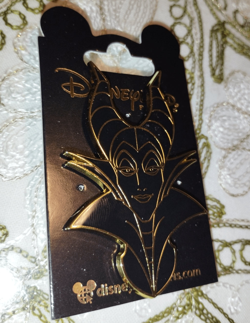 Maleficent - Villain - Head - Sleeping Beauty Disney Land Paris Dlp 2024 Pin