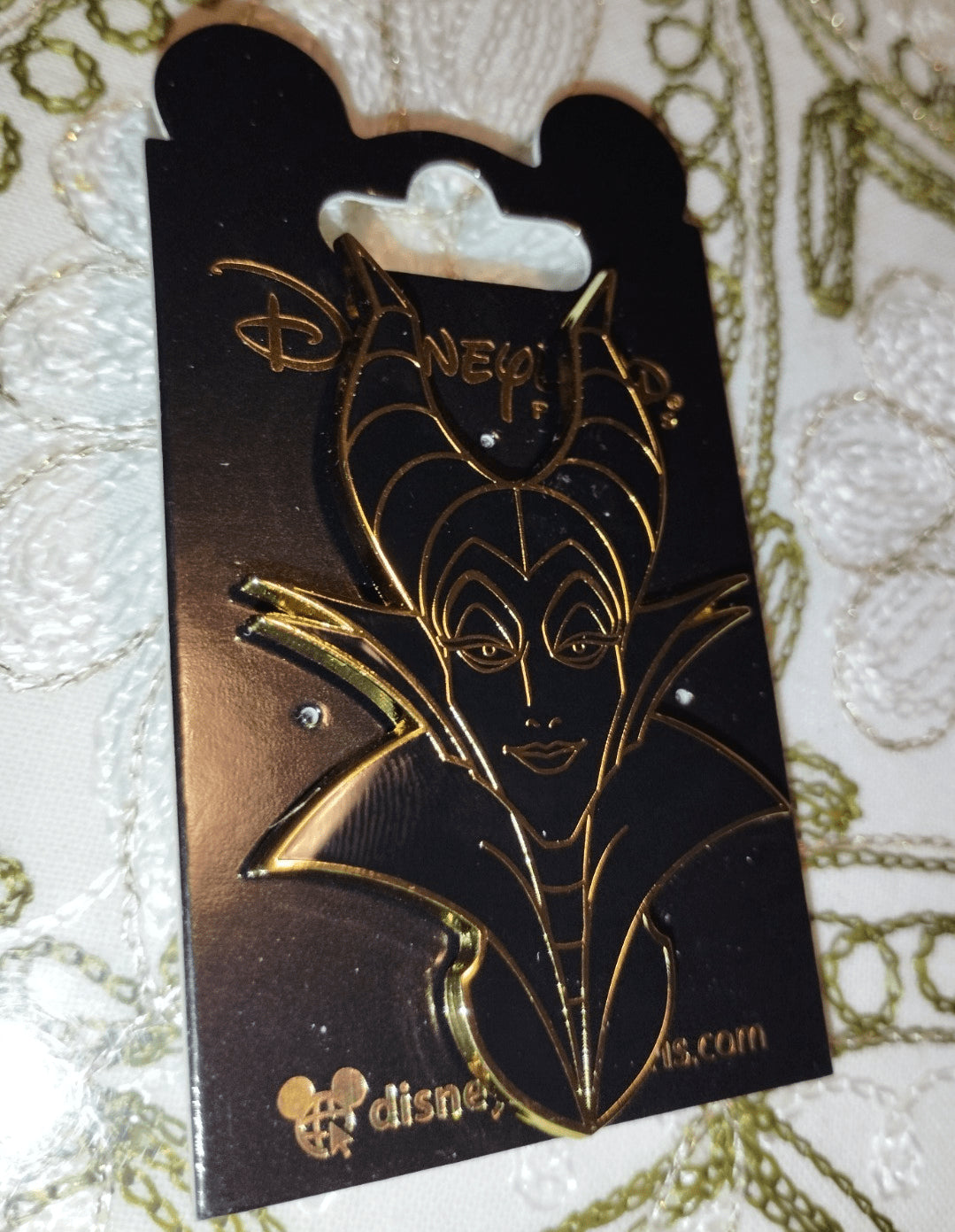 Maleficent - Villain - Head - Sleeping Beauty Disney Land Paris Dlp 2024 Pin