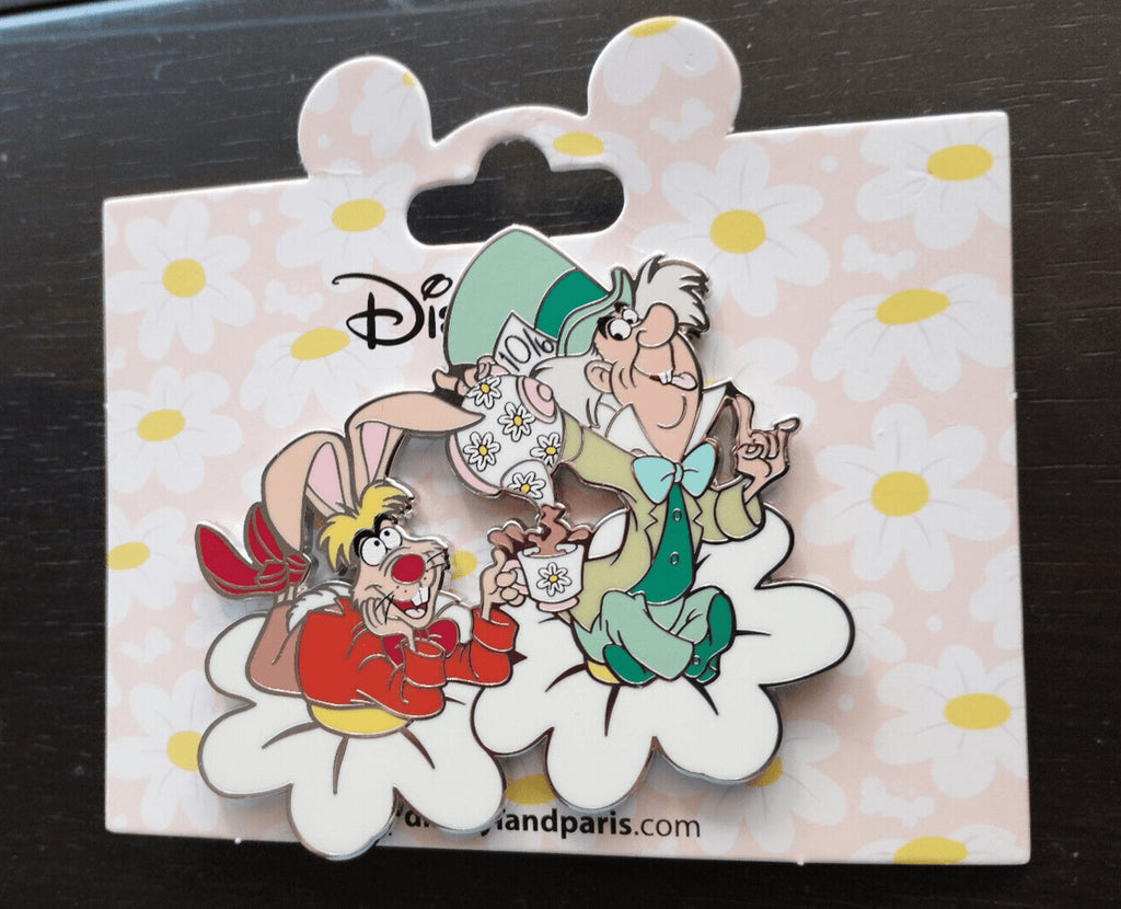 March Hare Mad Hatter serving tea Daisy Disney Land Paris Dlp 2024 Pin