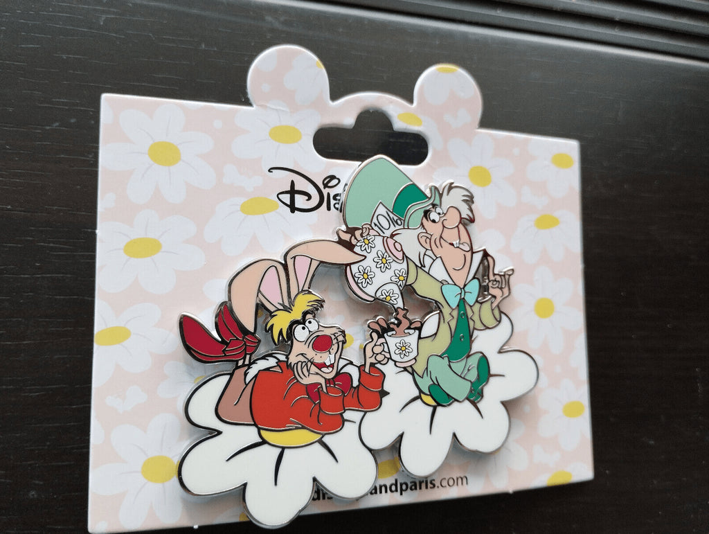 March Hare Mad Hatter serving tea Daisy Disney Land Paris Dlp 2024 Pin