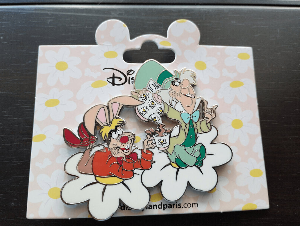 March Hare Mad Hatter serving tea Daisy Disney Land Paris Dlp 2024 Pin