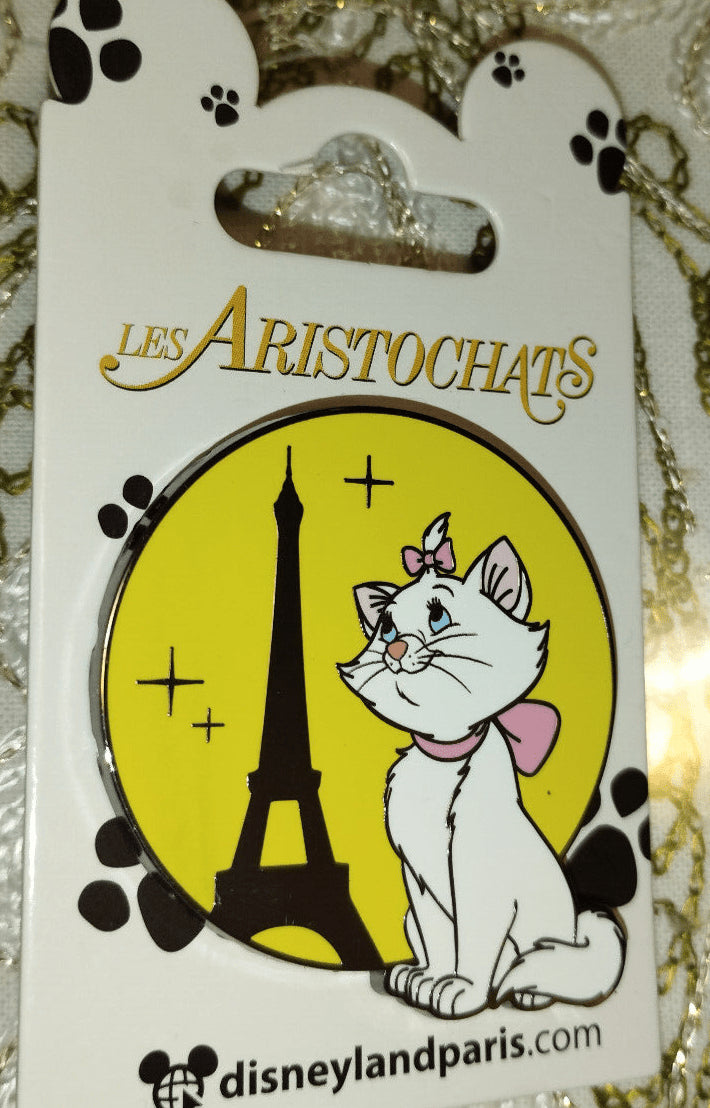 Marie - Eiffel Tower - Aristocats Disney Land Paris Dlp Dlrp 2024 Pin