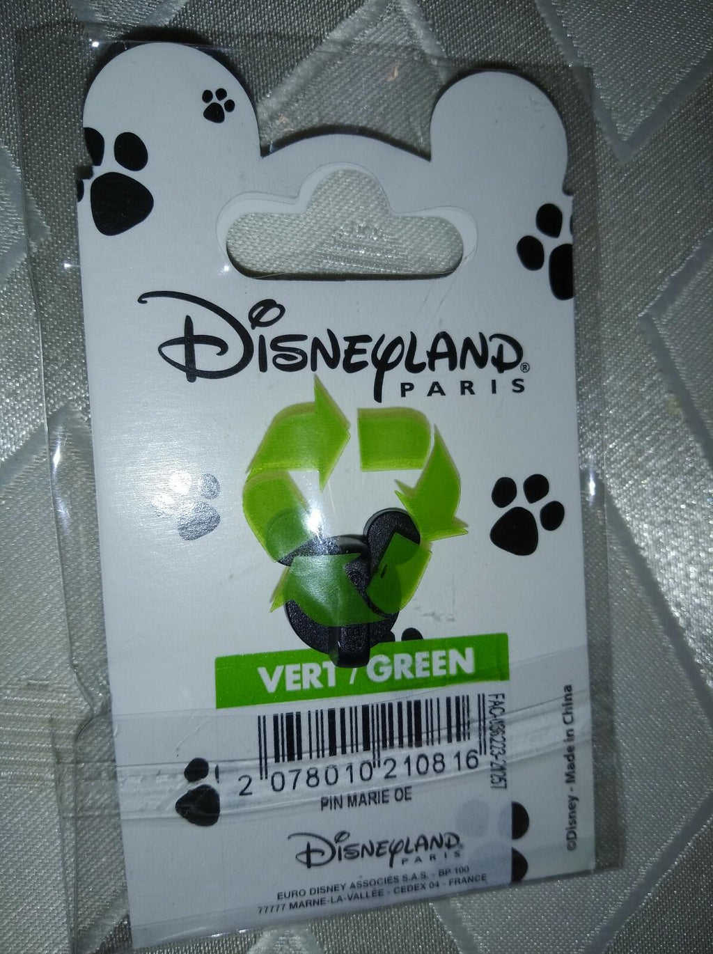Marie on Music Score (Aristocats) Disney Land Paris Dlp Dlrp September 2021 Pin